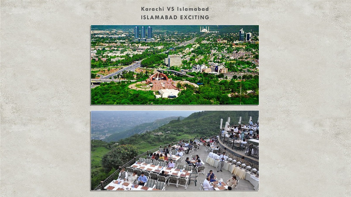 karachi vs islamabad