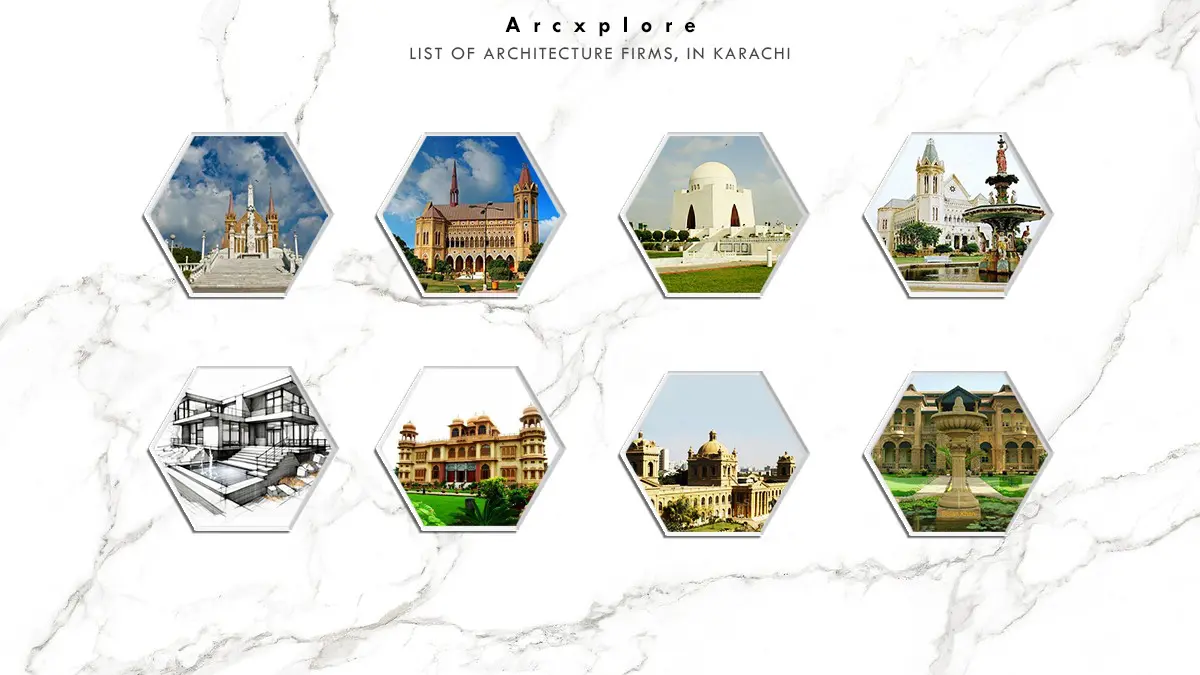  "Architecture firms in Karachi – A visual showcase of iconic landmarks, historical buildings, and modern architectural designs in Pakistan's largest city."