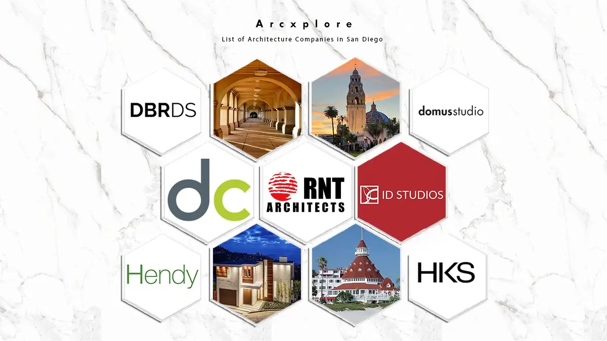"Top Architecture Firms in San Diego – Featuring leading architecture companies like RNT Architects, ID Studios, DBRDS, Domusstudio, Hendy, HKS, and more. Explore renowned firms shaping the city's architectural landscape with innovative designs and sustainable solutions. | Arcxplore"
